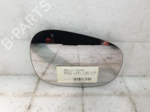 Used Right mirror glass BMW 1 (E81) 118 d (143 hp) 26205283