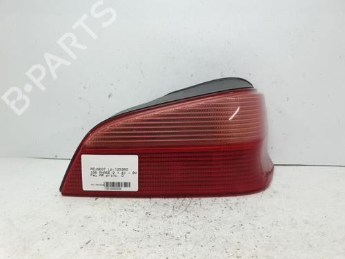 Used Right taillight PEUGEOT 106 II (1A_, 1C_) 1.4 i (75 hp) 20376983