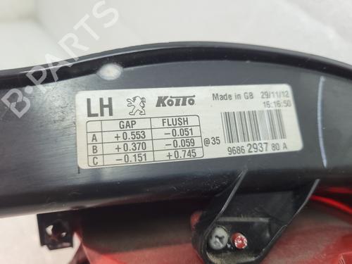 Left taillight PEUGEOT 508 I (8D_) 1.6 HDi | BP32412221C34 