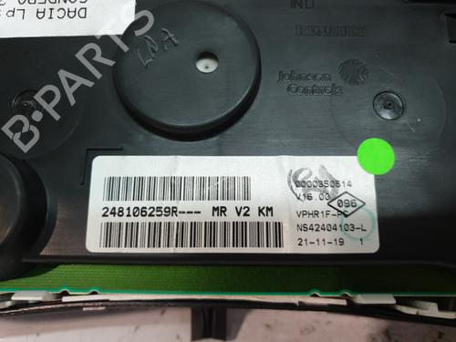Instrument cluster DACIA SANDERO II 1.5 dCi 75 / Blue dCi 75 (B8JW, B8M4, B8AH, B8M7, B8M6) | BP20377842C47 