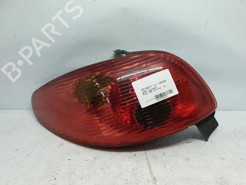Used Left taillight PEUGEOT 206 Hatchback (2A/C) 1.4 HDi eco 70 (68 hp) 20376787