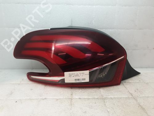 Used Left taillight PEUGEOT 208 I (CA_, CC_) 1.6 HDi / BlueHDi 75 (75 hp) 25467657