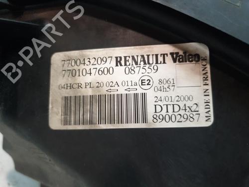 Used Right headlight Right headlight RENAULT SCÉNIC I MPV (JA0/1_, FA0_) 1.6 (JA00, JA16, JA15, JA19, JA1V, JA2B, JA2C, JA0B,... (107 hp) 20381986 20381986