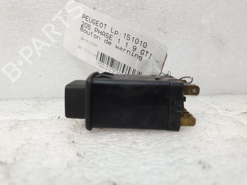 Used Warning switch Warning switch PEUGEOT 205 I (741A/C) 1.9 GTI (128 hp) 27191890 27191890