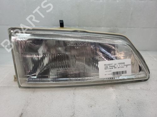 Used Right headlight PEUGEOT 106 I (1A, 1C) 1.1 (60 hp) 31376245