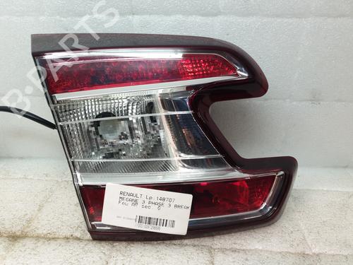 Used Left tailgate light RENAULT MEGANE III Grandtour (KZ0/1) 1.5 dCi (KZ1G, KZ1W, KZ0R) (95 hp) 22357224