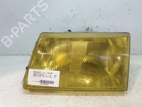 Used Left headlight PEUGEOT 309 II (3C, 3A) 1.6 (92 hp) 20374910