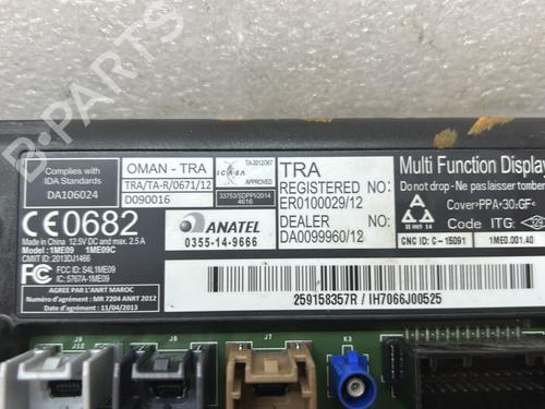 Display RENAULT ZOE (BFM_) ZOE | BP25587936C48 - Image 3