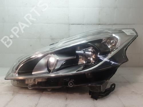 Venstre forlygte PEUGEOT 208 I (CA_, CC_) 1.2 VTI 82 (82 hp) 30091186