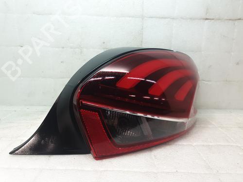 Used Right taillight PEUGEOT 208 I (CA_, CC_) 1.2 VTI 82 (82 hp) 30364318