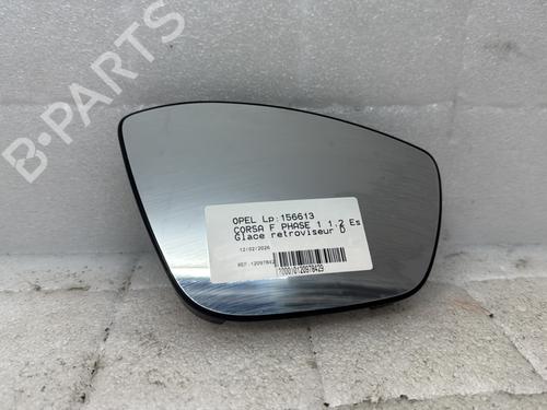 Used Right mirror glass OPEL CORSA F (P2JO) 1.2 (68) (101 hp) 32404661