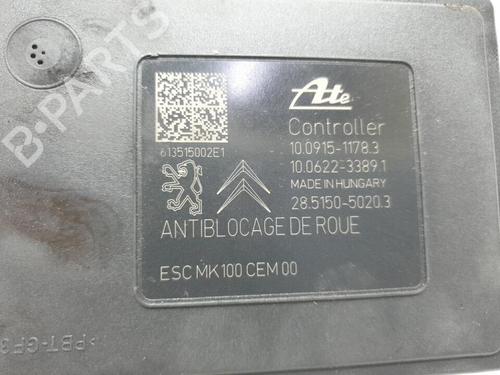 Used ABS pump PEUGEOT 208 I (CA_, CC_) 1.4 HDi (68 hp) 20383169