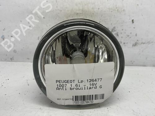 Used Left front fog light PEUGEOT 1007 (KM_) 1.6 16V (109 hp) 20379985