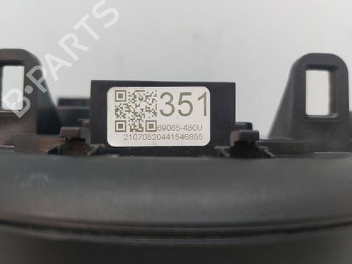 Instrument cluster PEUGEOT 108 1.0 VTi 72 | BP20377539C47 