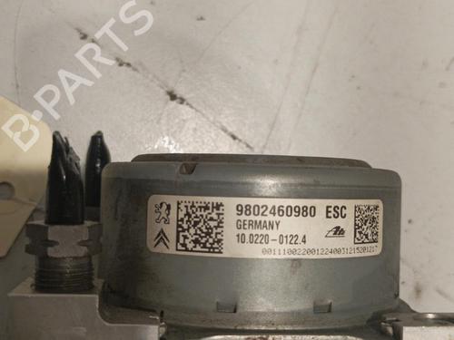 Used ABS pump PEUGEOT 208 I (CA_, CC_) 1.2 VTI 82 (82 hp) 22586909