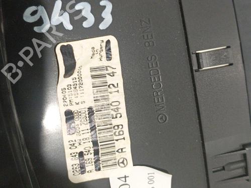 Instrument cluster MERCEDES-BENZ A-CLASS (W169) A 170 (169.032, 169.332) | BP22586348C47 