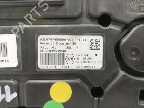 Used Instrument cluster Instrument cluster RENAULT MASTER III Van (FV) 2.3 dCi 145 RWD (FV0E, FV0F, FV0T, FV10, FV12, FV11) (146 hp) 22579252 22579252