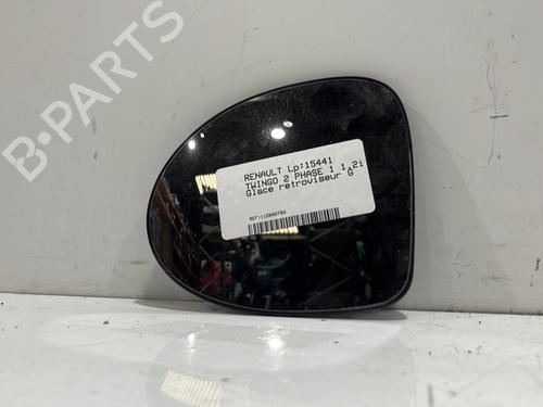 Used Left mirror glass RENAULT TWINGO II (CN0_) 1.2 16V (CN04, CN0B) (75 hp) 29718156