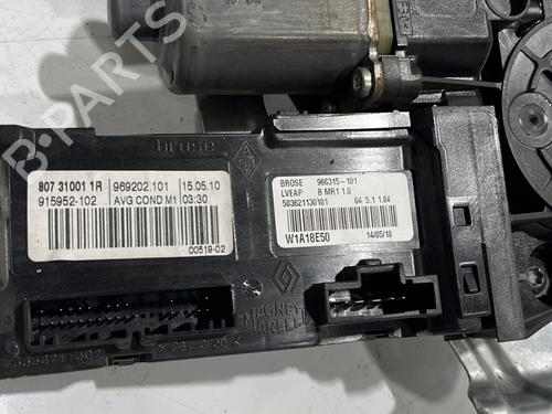 Front left window mechanism RENAULT SCÉNIC III (JZ0/1_) 1.5 dCi | BP29710357C22