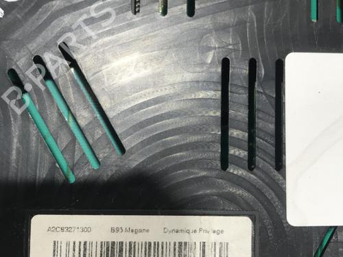 Instrument cluster RENAULT MEGANE III Hatchback (BZ0/1_, B3_) 1.5 dCi (BZ09, BZ0D, BZ1W, BZ29, BZ14) | BP27724979C47