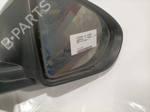 Right mirror NISSAN QASHQAI / QASHQAI +2 I (J10, NJ10, JJ10E) 2.0 dCi | BP23781885C27 