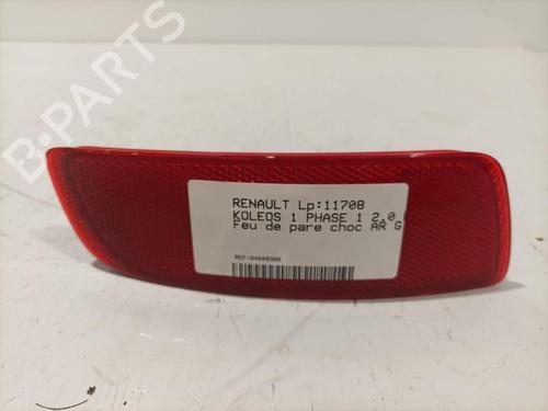 Used Rear bumper left light Rear bumper left light RENAULT KOLEOS I (HY_) 2.0 dCi 4x4 (HY0K) (150 hp) 22585416 22585416