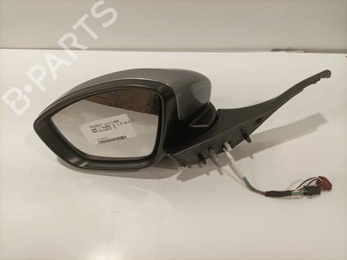 Used Left mirror PEUGEOT 208 I (CA_, CC_) 1.5 BlueHDI 100 (102 hp) 24519617