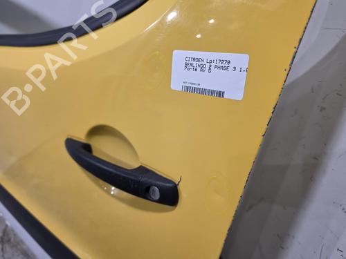 Tür links vorne für Tür links vorne CITROËN BERLINGO Box Body/MPV (B9) 1.6 HDi / BlueHDi 75 (75 hp) 39891923 39891923