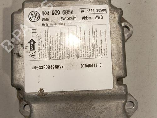 Airbag styreenhed VW GOLF V (1K1) 1.9 TDI (105 hp) 22574965