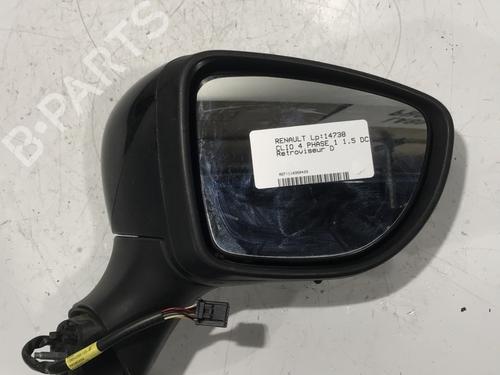 Used Right mirror RENAULT CLIO IV (BH_) 1.5 dCi 75 (75 hp) 28374825