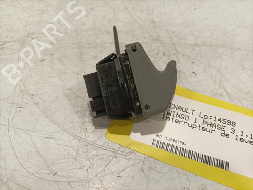 Used Left front window switch Left front window switch RENAULT TWINGO I (C06_) 1.2 (C066, C068) (58 hp) 32449036 32449036