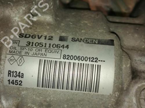AC compressor RENAULT CLIO III (BR0/1, CR0/1) 1.6 16V (BR05, BR0B, BR0Y, BR15, BR1J, BR1M, BR1Y, CR0B,... | BP22584421M34 
