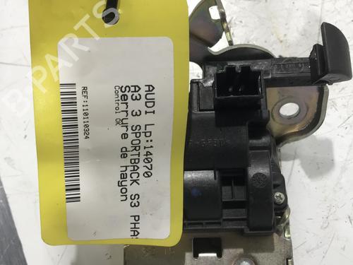 Used Tailgate lock AUDI A3 Sportback (8VA, 8VF) S3 quattro (300 hp) 28429136
