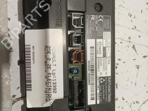 Radio RENAULT ZOE (BFM_) ZOE | BP22583052E6 
