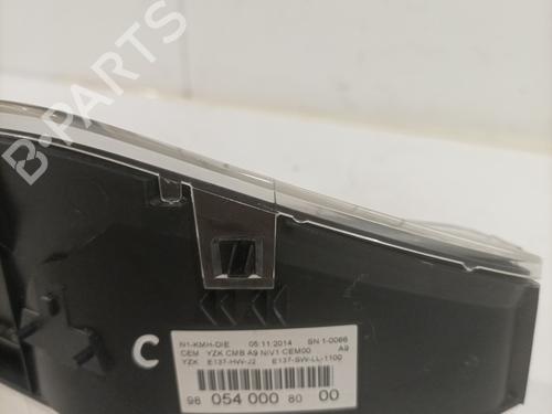 Instrument cluster PEUGEOT 208 I (CA_, CC_) 1.4 HDi | BP29191498C47 