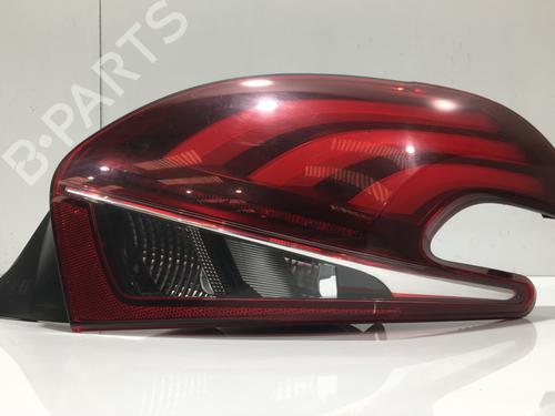 Used Right taillight PEUGEOT 208 I (CA_, CC_) 1.6 BlueHDi 100 (100 hp) 25035270