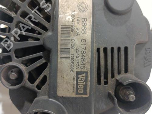 Used Alternator Alternator FIAT 500 (312_) 1.3 D Multijet (312AXB1A) (75 hp) 22587189 22587189