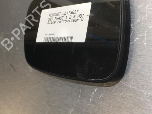 Right mirror glass PEUGEOT 307 (3A/C) 2.0 HDi 110 | BP22573035C147 