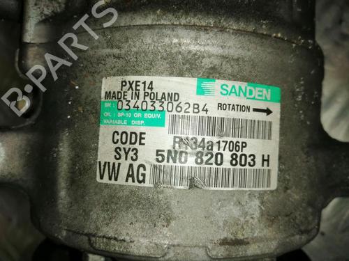 Used AC compressor AC compressor VW POLO V (6R1, 6C1) 1.6 TDI (75 hp) 22642899 22642899