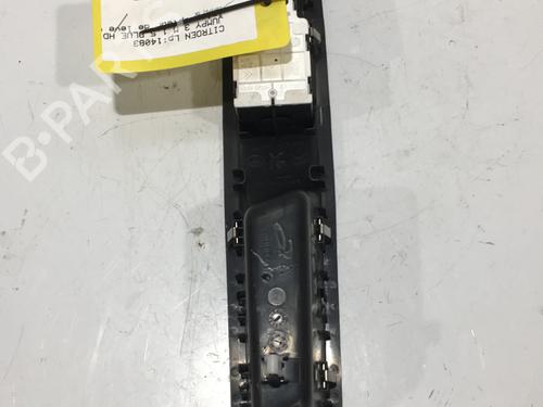 Used Left front window switch Left front window switch CITROËN JUMPY III Van (V_) 1.5 BlueHDi 120 (120 hp) 24986130 24986130