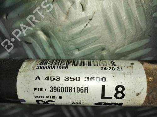 Right rear driveshaft RENAULT TWINGO III (BCM_, BCA_) 1.0 SCe 70 | BP22584336M41 
