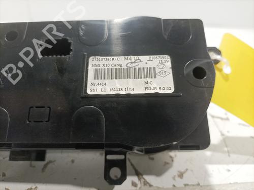 Climate control RENAULT ZOE (BFM_) ZOE | BP22583049I5 
