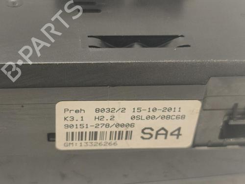Climate control OPEL CORSA D (S07) 1.3 CDTI (L08, L68) | BP36763133I5 - Image 3