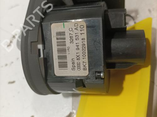 Used Headlight switch Headlight switch AUDI A1 Sportback (8XA, 8XF) 1.0 TFSI (95 hp) 22584954 22584954