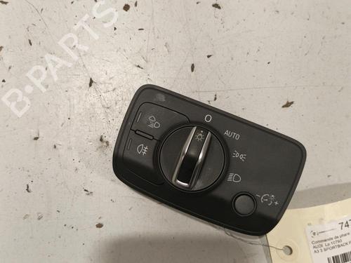 Used Headlight switch Headlight switch AUDI A3 Sportback (8VA, 8VF) 1.6 TDI (110 hp) 22571741 22571741