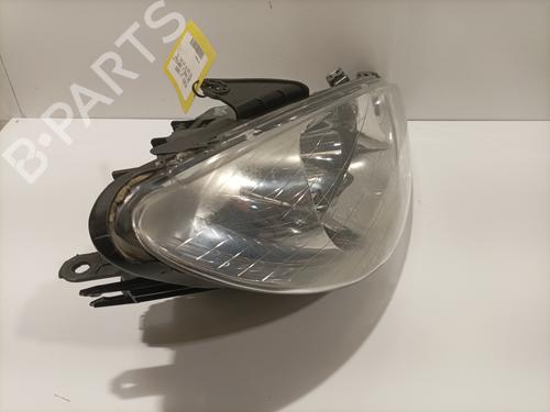 Right headlight PEUGEOT 206 CC (2D) 1.6 16V (2DNFUF, 2DNFUR) | BP22582909C29 