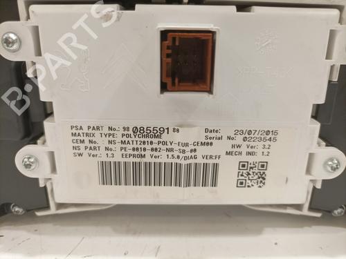 instrument-cluster-peugeot-508-i-8d_-2010-2011-2012-2013-2014-2015-2016-2017-2018-35924249 main image