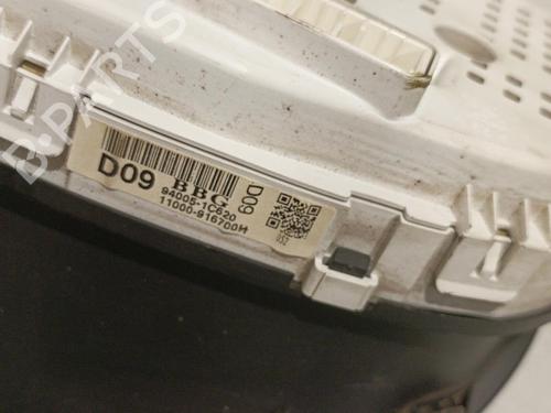 Instrument cluster HYUNDAI GETZ (TB) 1.5 CRDi | BP22580350C47 