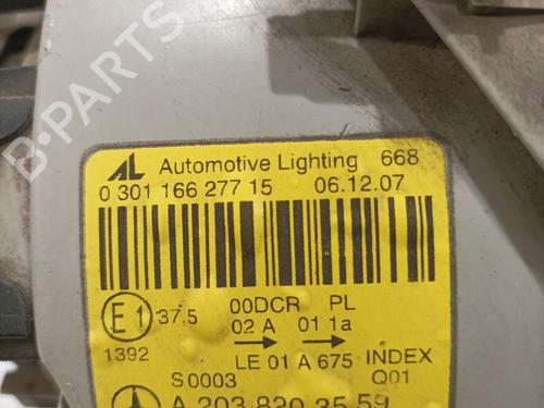 Left headlight MERCEDES-BENZ C-CLASS (W203) C 200 CGI Kompressor (203.043) | BP39255362C28 - Image 9