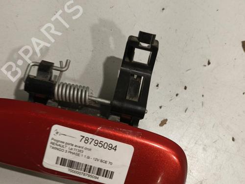 Front right exterior door handle RENAULT TWINGO III (BCM_, BCA_) 1.0 SCe 70 | BP22585956C129 